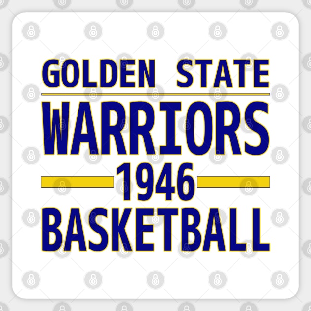 Golden State Warriors Classic Sticker by Medo Creations